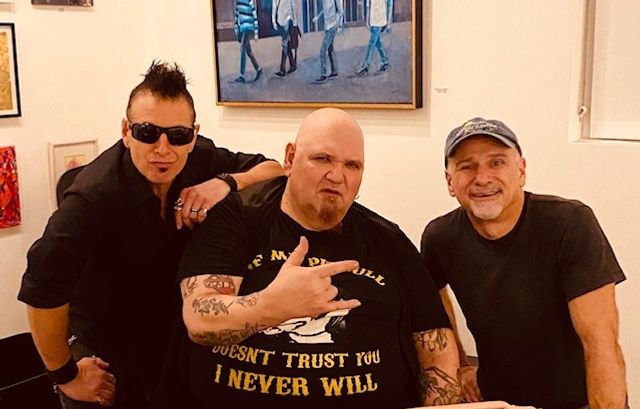 John and Brian Hangin with PapaChubby-